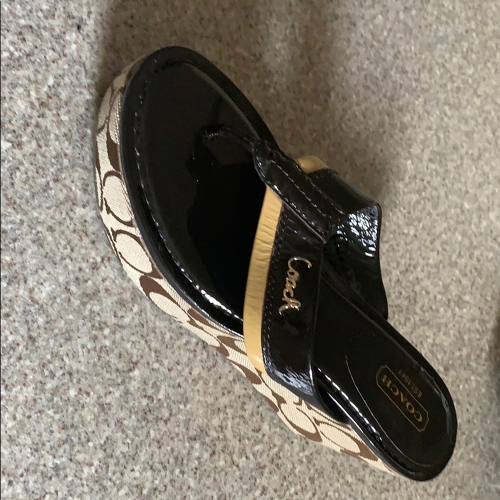 Coach wedges